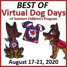 Best of Virtual Dog Days Event Logo