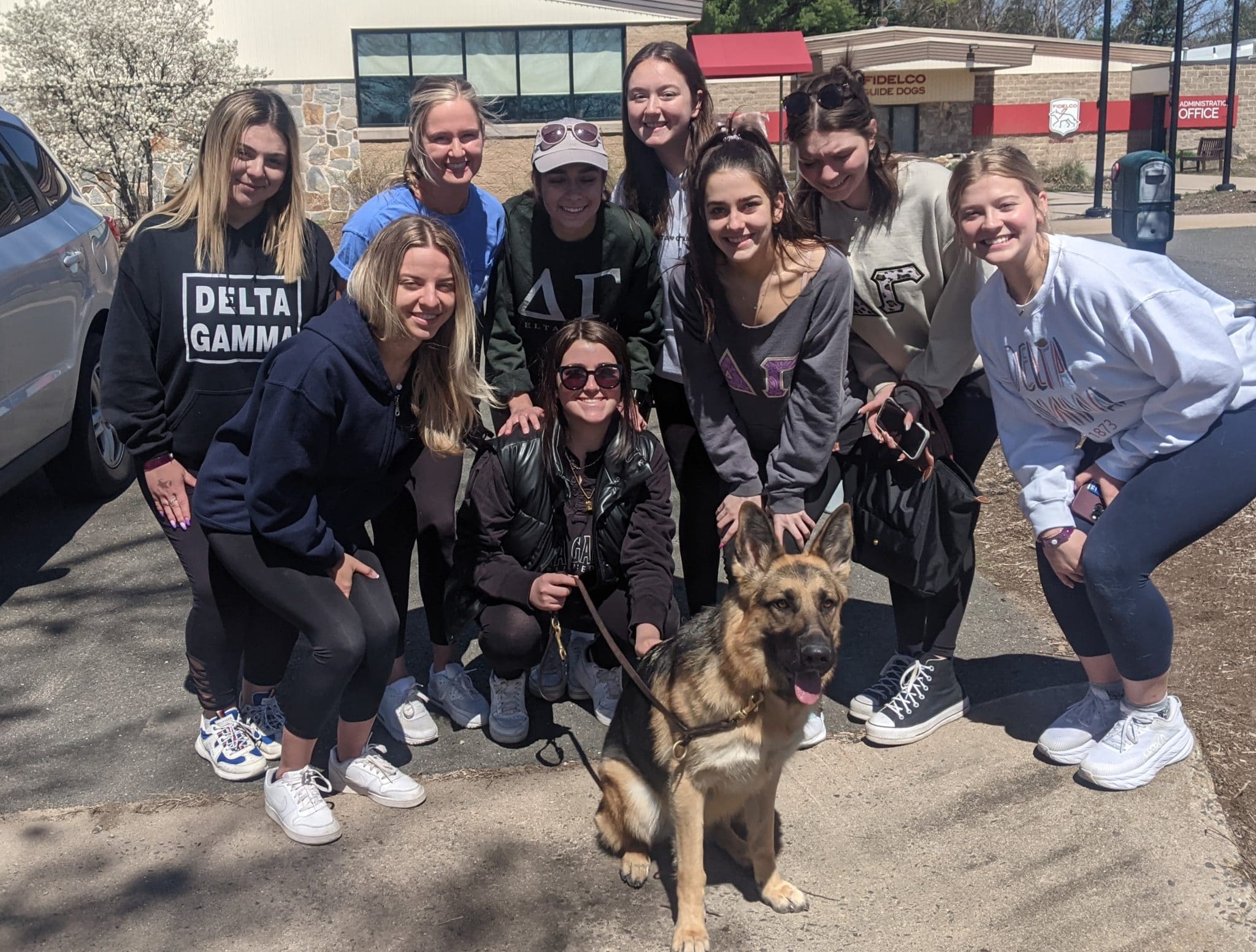 Delta gamma and Elvis in a group photo