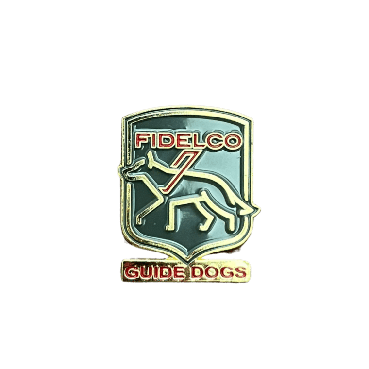 soft enamel fidelco logo pin