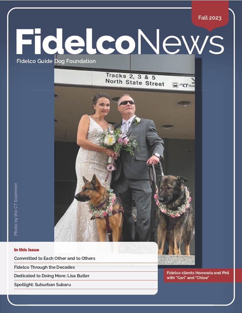 Fall 2024 Fidelco News Cover