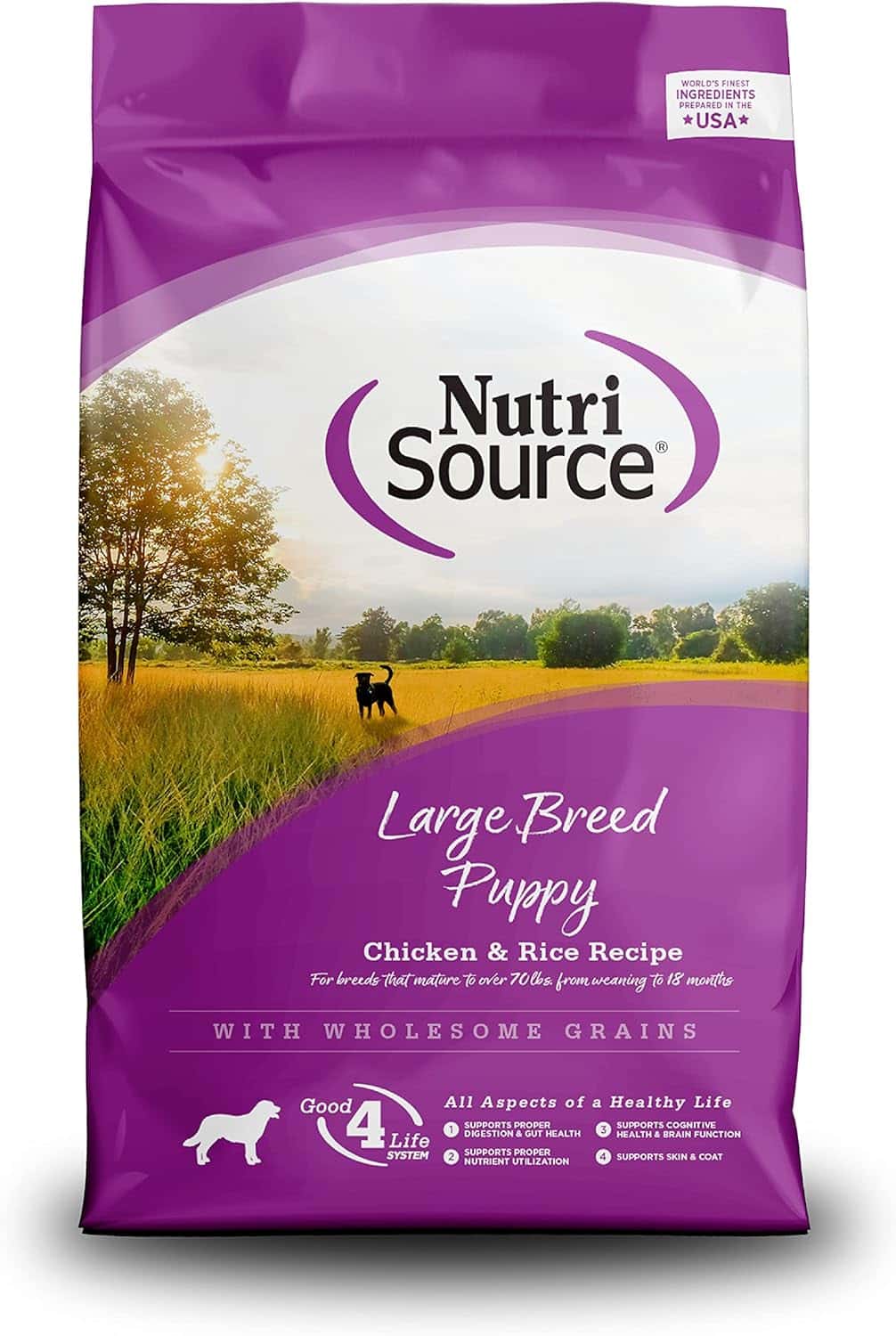 NUTRISOURCE CKN RICE LARGE BREED PUPPY