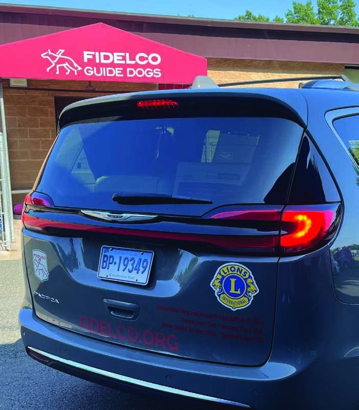 New Lions-funded Fidelco van